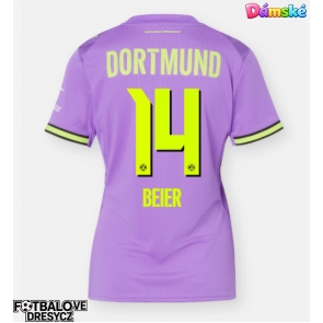 Borussia Dortmund Maximilian Beier #14 Dámské Alternativní Dres 2026-27 Krátký Rukáv